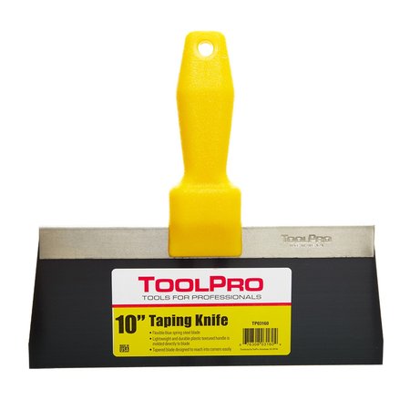 TOOLPRO 10 in Blue Steel Taping Knife TP03160